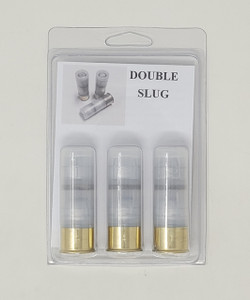 Paraklese Technologies 12ga 2.75" Double Slug Ammo - 3 Rounds