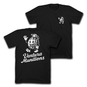 Ventura Munitions Grenade T-Shirt - Black