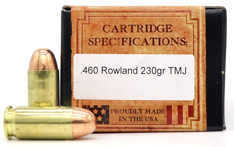 Ventura Heritage 460 Rowland 230gr TMJ Ammo - 50 Rounds