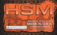 HSM 458 Winchester Magnum 388 gr BFN Point Ammo - 20 Rounds