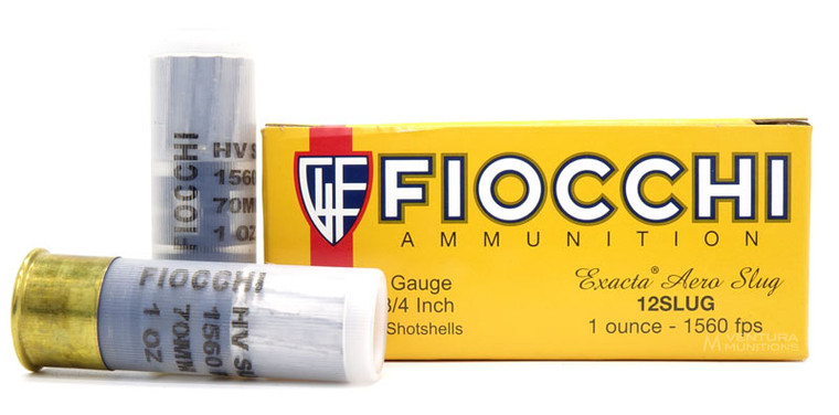 Fiocchi Exacta 12 Gauge 1oz Aero Slug - 10 Rounds