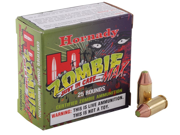 Hornady .380 ACP 90gr Z-MAX Zombie™ Max Ammo - 25 Rounds