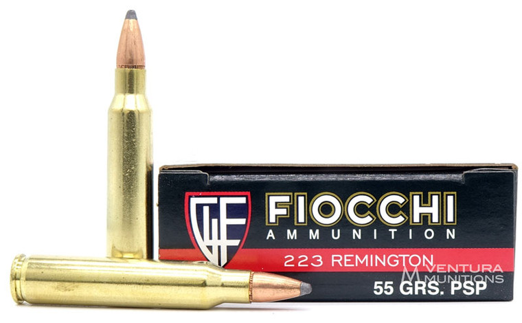 Fiocchi Shooting Dynamics .223 Rem 55gr PSP Ammo - 20 Rounds