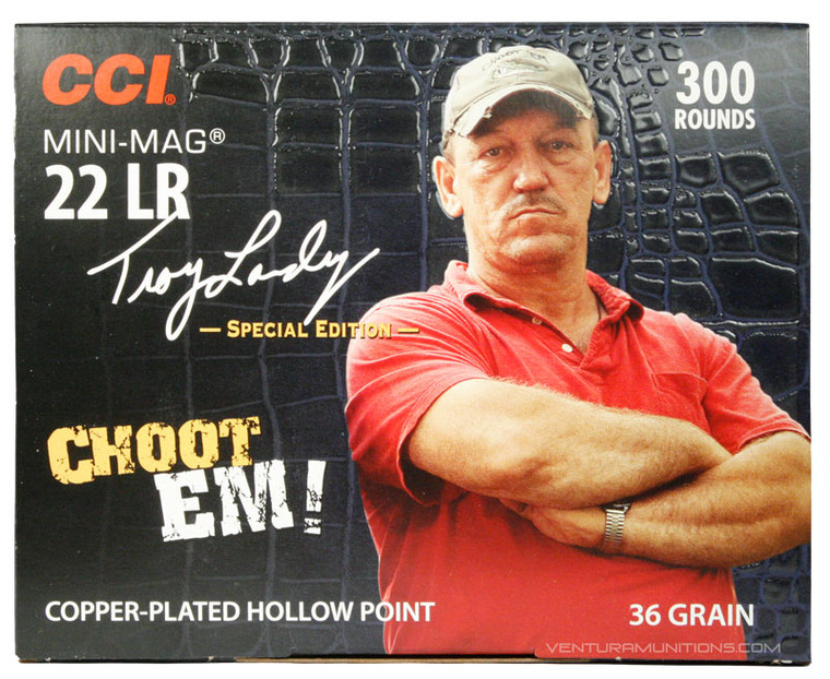 CCI Swamp People 22LR 36gr CPHP Mini-Mag Ammo - 300 Rounds