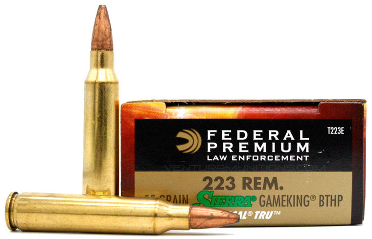 Federal Tactical 223 Rem 55gr Gameking BTHP BLEM Ammo - 20 Rounds