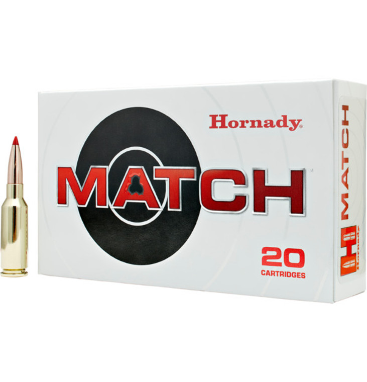 Hornady Match 6mm ARC 108gr ELD-M Ammo - 20 Rounds Hornady Match 6mm ARC 108gr ELD-M Ammo - 20 Rounds