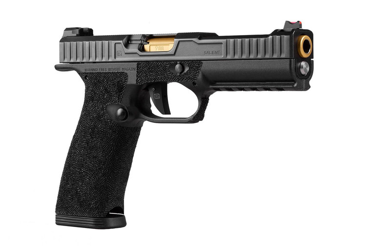 Salient Arms Int Strike One Tier One 9mm BLK/TiN Gold