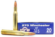 Prvi Partizan .270 Win 130gr SP Ammo - 20 Rounds