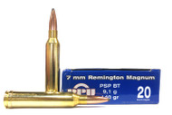 Prvi Partizan 7mm Rem Mag 140gr PSP Ammo - 20 Rounds