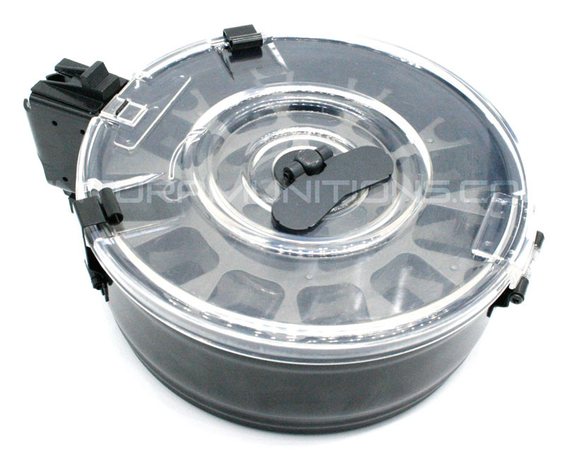KCI AK-47 75 Round Drum Magazine with Hinged Back