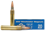 Prvi Partizan 300 Win Mag 165gr SPBT Ammo - 20 Rounds