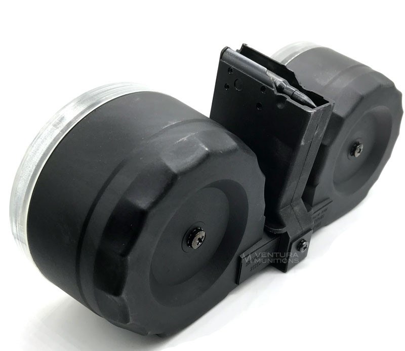 KCI Gen 2 AR15 100rd Drum Magazine WPouch