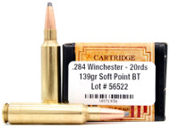 Ventura Heritage 284 Win 139gr BTSP Ammo - 20 Rounds