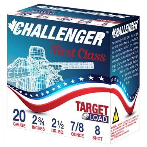 Challenger First Class Target Load 20ga 2.75