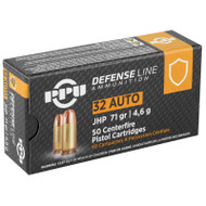 Prvi Partizan 32 ACP 71gr JHP Ammo - 50 Rounds