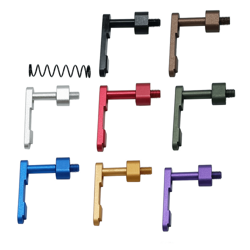 トイガン M4 Magazine Release Catch Mil-Spec AR-15 Magazine Release Assembly - Colored - Ventura Munitions