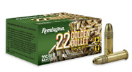 Remington .22lr  Golden Bullet 36gr Plated HP - 225 Rounds