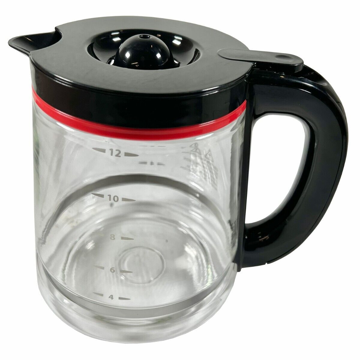 Replacement 12 Cup Glass Coffee Carafe for Melitta 46893 - The Parts Biz
