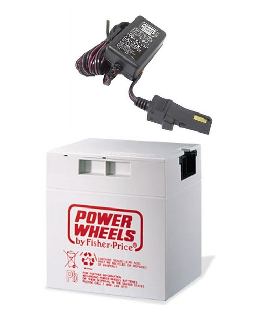 Power Wheels Kawasaki KFX 12 Volt Rechargeable Battery and Charger