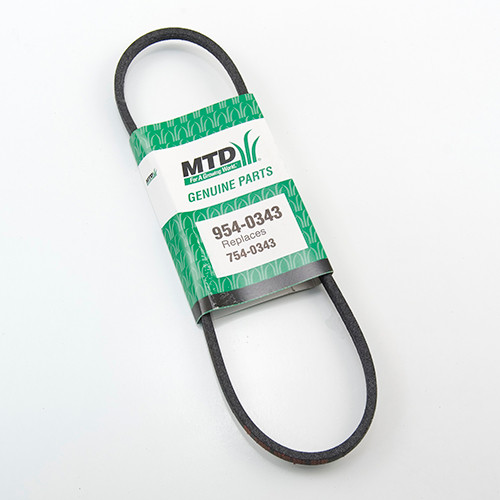 954-0343 Yard Machines Snow Thrower Drive Belt 754-0343