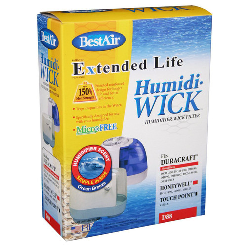 RPS BestAir D88 Humidifier Filter Wick