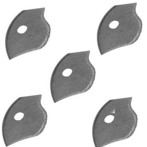 Filter Pack 5 Activated Carbon Filters Inserts for Face Cover Sports Mask 5-Ply Filtration Liner