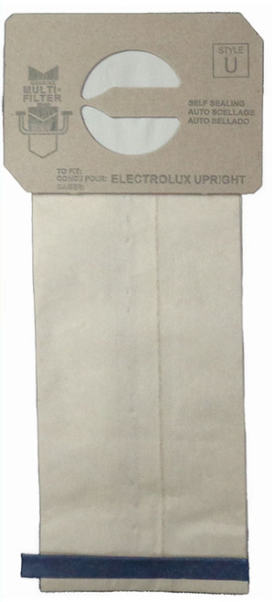 DVC Micro-Lined Paper Replacement Bags Style U Fit Electrolux Discovery I, II, III - 100 Bags