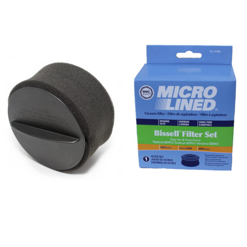 DVC Micro-Lined Replacement Filter 203-7913 fits Bissell Upright Vacuums - 1 Filter