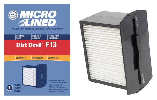 DVC Micro-Lined Replacement Dust Cup Filter 3-LK0540-001 Royal/Dirt Devil F13 Bagless Upright Vacuum HEPA  - 1 Filter