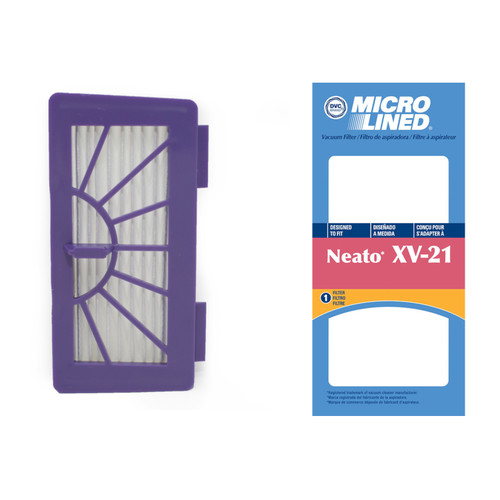 DVC Micro-Lined Replacement Filter 945-0048 Neato XV-21 Pet & Allergy Vacuum - 1 Filter