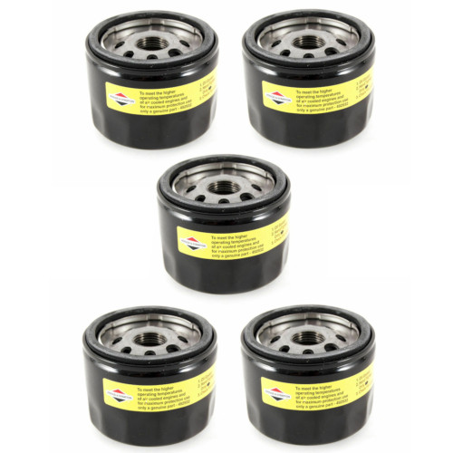 Briggs & Stratton Genuine OEM 492932 492932S Oil Filter (5 Pack)