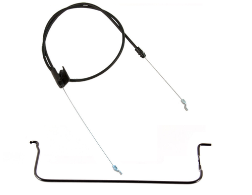 MTD Lawn Mower Bail Control Bar 747-1161A-0637 and 50" Control Cable 946-0957