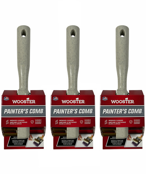 3 Wooster 1832/1831 Painters Brush Comb