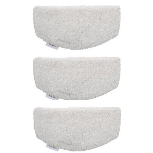 Bissell Big Green Commercial Replacement Microfiber Pads - 3-Pack, for Steam Cleaners, 2032633-PK3