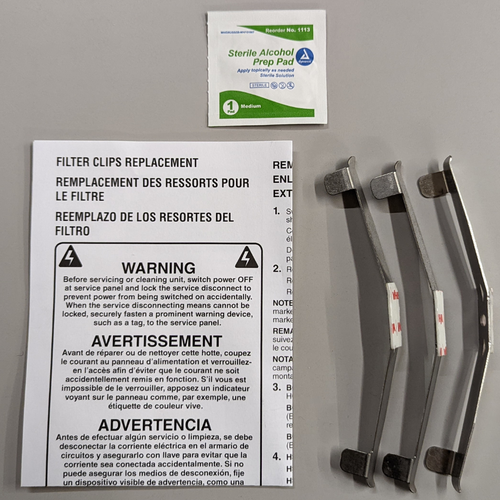 Broan SR169016 Range Hood Filter Mounting Spring Kit Genuine Original Equipment Manufacturer (OEM) Part