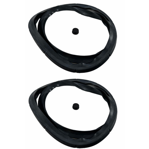Presto 09985 Pressure Cooker Sealing Ring, Black, 2 Pack