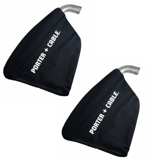 Porter Cable Replacement (2 Pack) Dust Bag for 351/352 Belt Sander # 696167-2PK