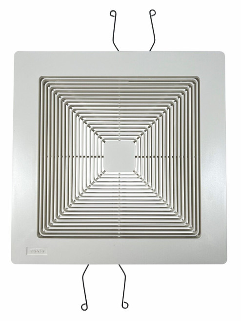 Genuine Broan S97009281 Grille With Springs Fits HS130 HS90 S130 S90