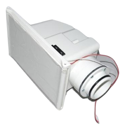 Hide-a-Hose HS4000W, Vacuum White Valve Trim KIT