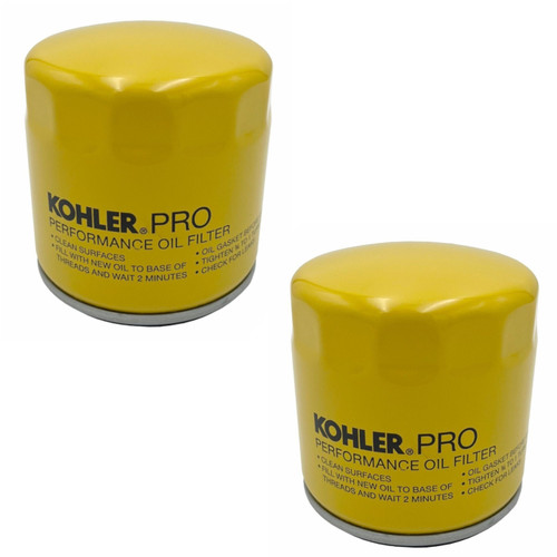 Kohler (2 Pack) 52 050 02-S1 Engine Oil Filter Extra Capacity For M18 - M20, CV1