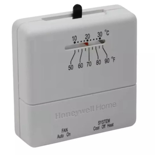Honeywell Home Non Programmable Thermostat for Heat and Cool Systems, White, New