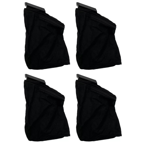 4 Genuine Black & Decker 588562-00 Sander Dust Bag Replacement For DS321 BR318