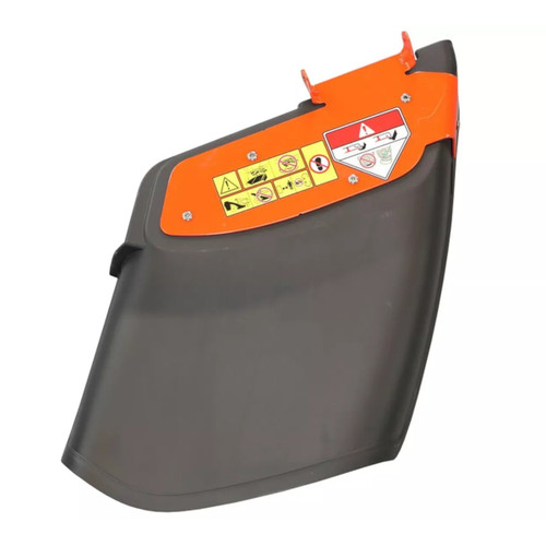 Genuine OEM Husqvarna Deflector Assembly, 42" FCS Orange for Lawn Mowers
