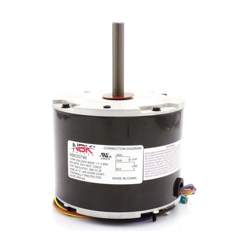 NBK 20796 Condenser Motor 208/230v 1/4 Hp Replaces Century OYK1028