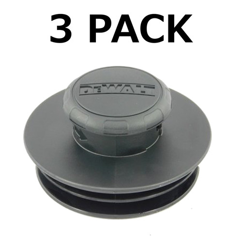 Black and Decker Genuine OEM Replacement Spools # 90601087-3PK
