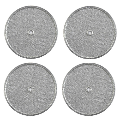 4 Compatible Broan S99010042 Aluminum Grease Filter 9-1/2" RDx3/32" Center Hole