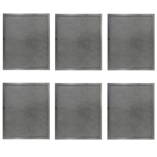 6 Replacement Range Hood Ducted Grease Filter for 99010299 Fits Broan Models