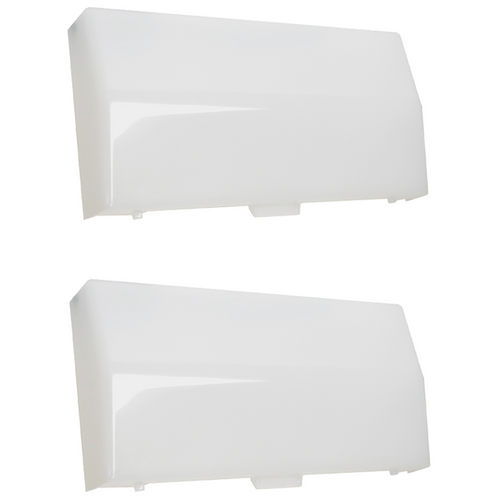 89108000 Genuine Broan Nutone Bathroom Vent Fan Light Lens Cover Fits 763RLN, 2 Pack