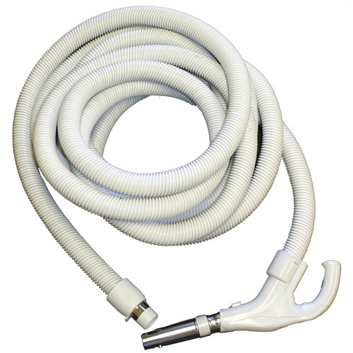 Central Vacuum Low Voltage Hose 30ft With On/Off Switch