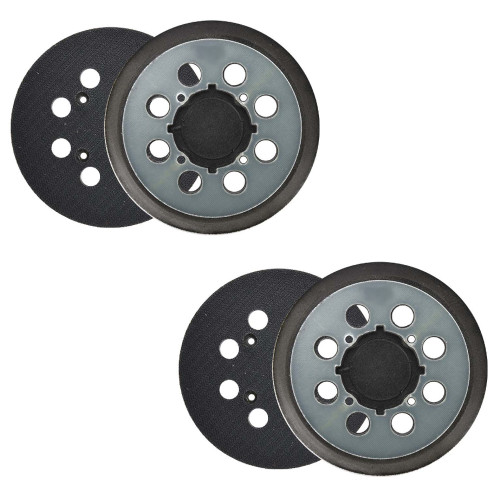 5" Dia 8 Vacuum Holes Hook & Loop Sanding Pad Replaces Dewalt N329079 2 Pack